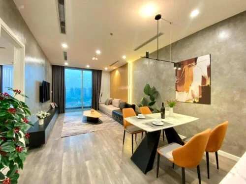 Cho thuê căn 2 ngủ DT 84m2 CC Tây Hồ Residence