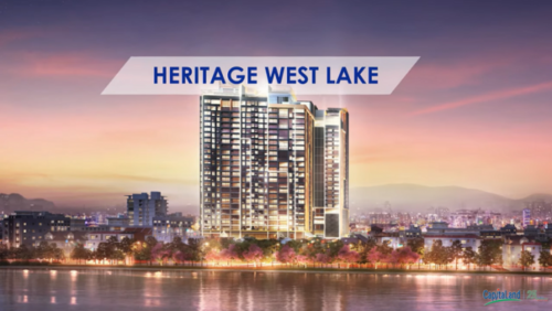 Phối cảnh chung cư Heritage West Lake